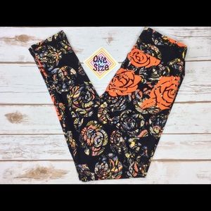 Lularoe Disney Princess Roses OS Leggings Unicorn